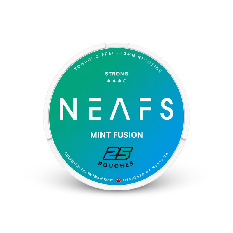 NEAFS Mint Fusion Strong – cutie de pernițe cu nicotină