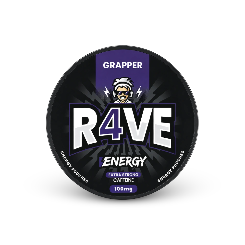RAVE Energy Grapper 100mg – cutie de pungute de nicotină