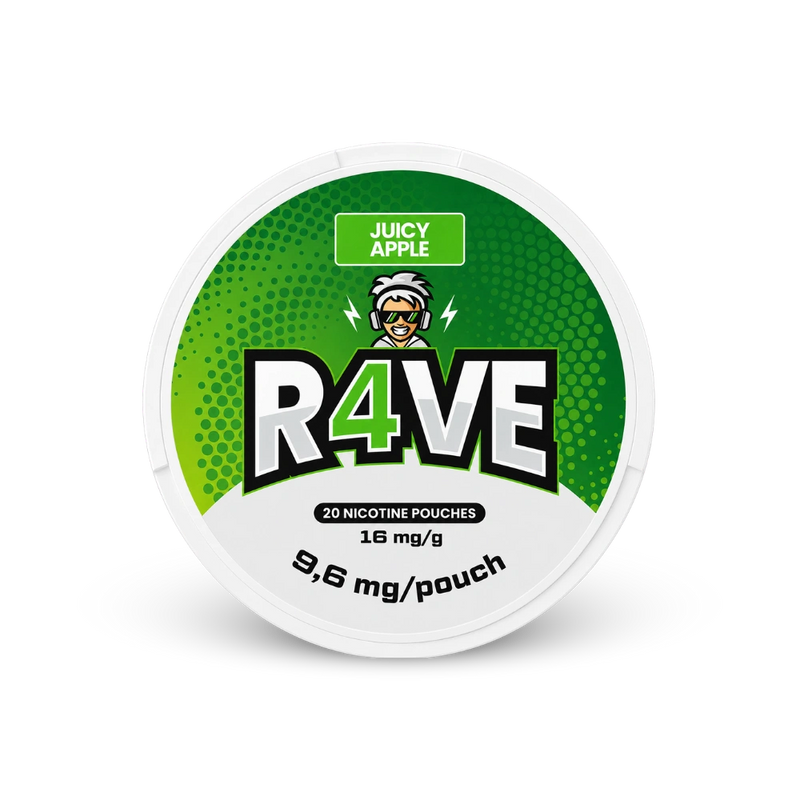 RAVE Juicy Apple 32.5mg – cutie de gusturi de nicotină