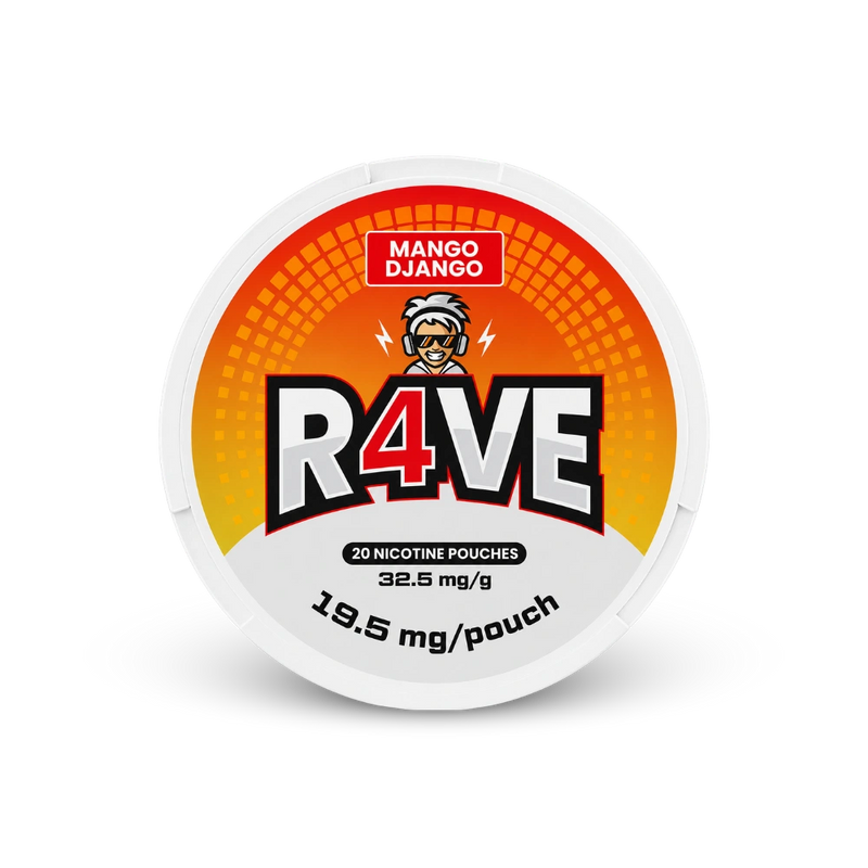 RAVE Mango Django 32.5mg – cutie de pungite de nicotină