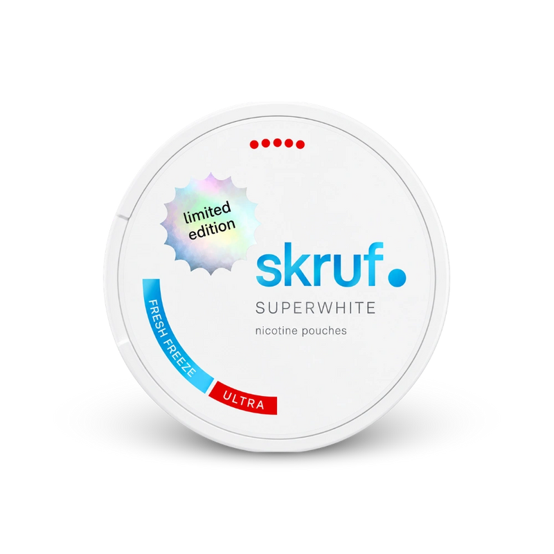 SKRUF Fresh Freeze Ultra limitat – cutie de pernuțe cu nicotină
