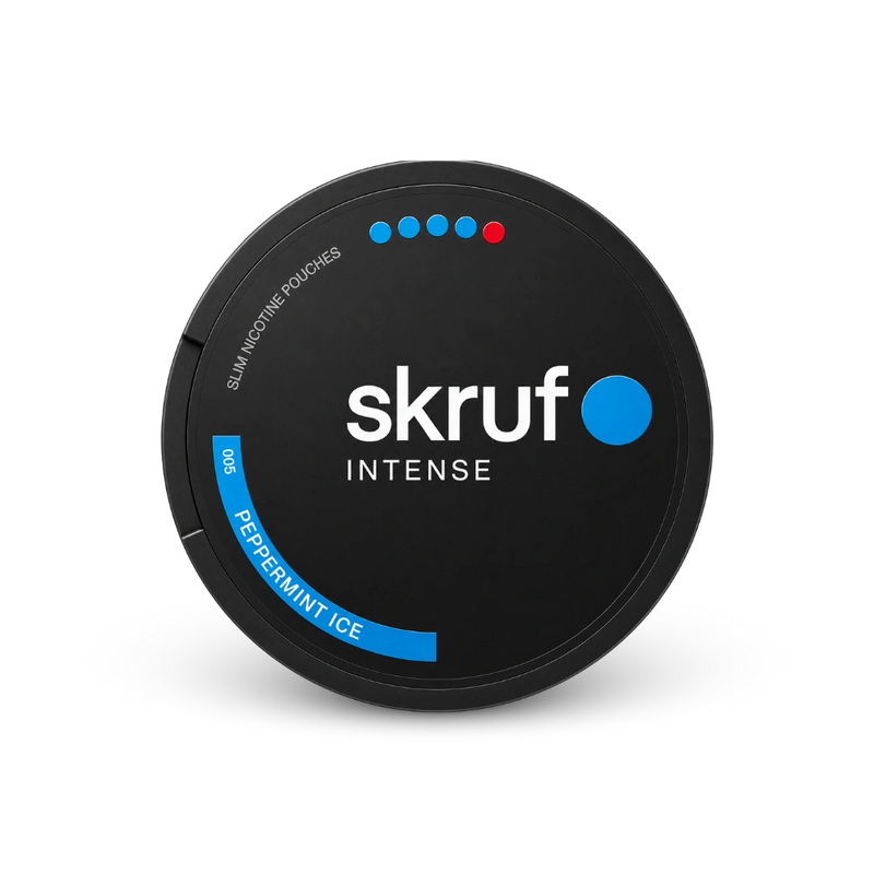 SKRUF Intense Peppermint Ice S4 – cutie de pungute cu nicotină