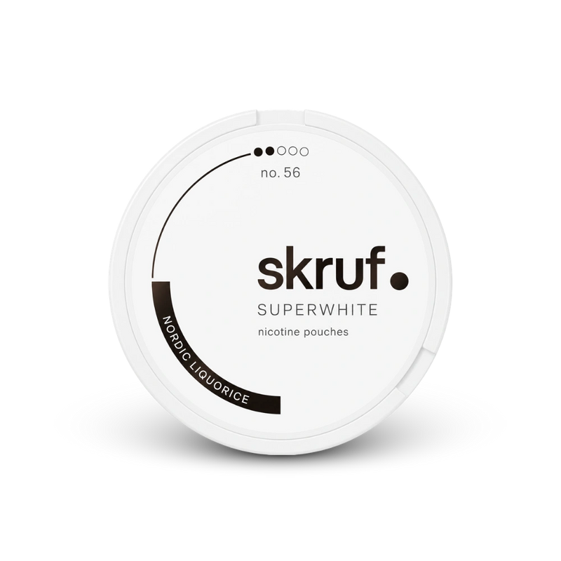 SKRUF Nordic Liqourice S2 – cutie de pliculețe cu nicotină