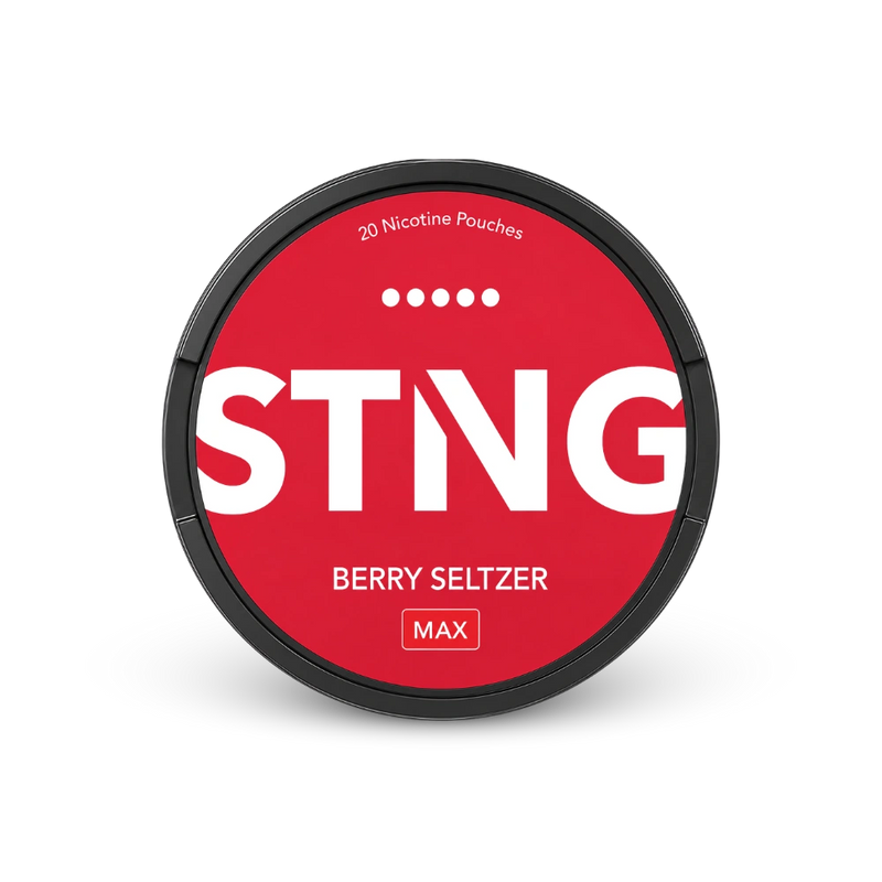 STNG Berry Seltzer MAX – cutie de pliculețe cu nicotină