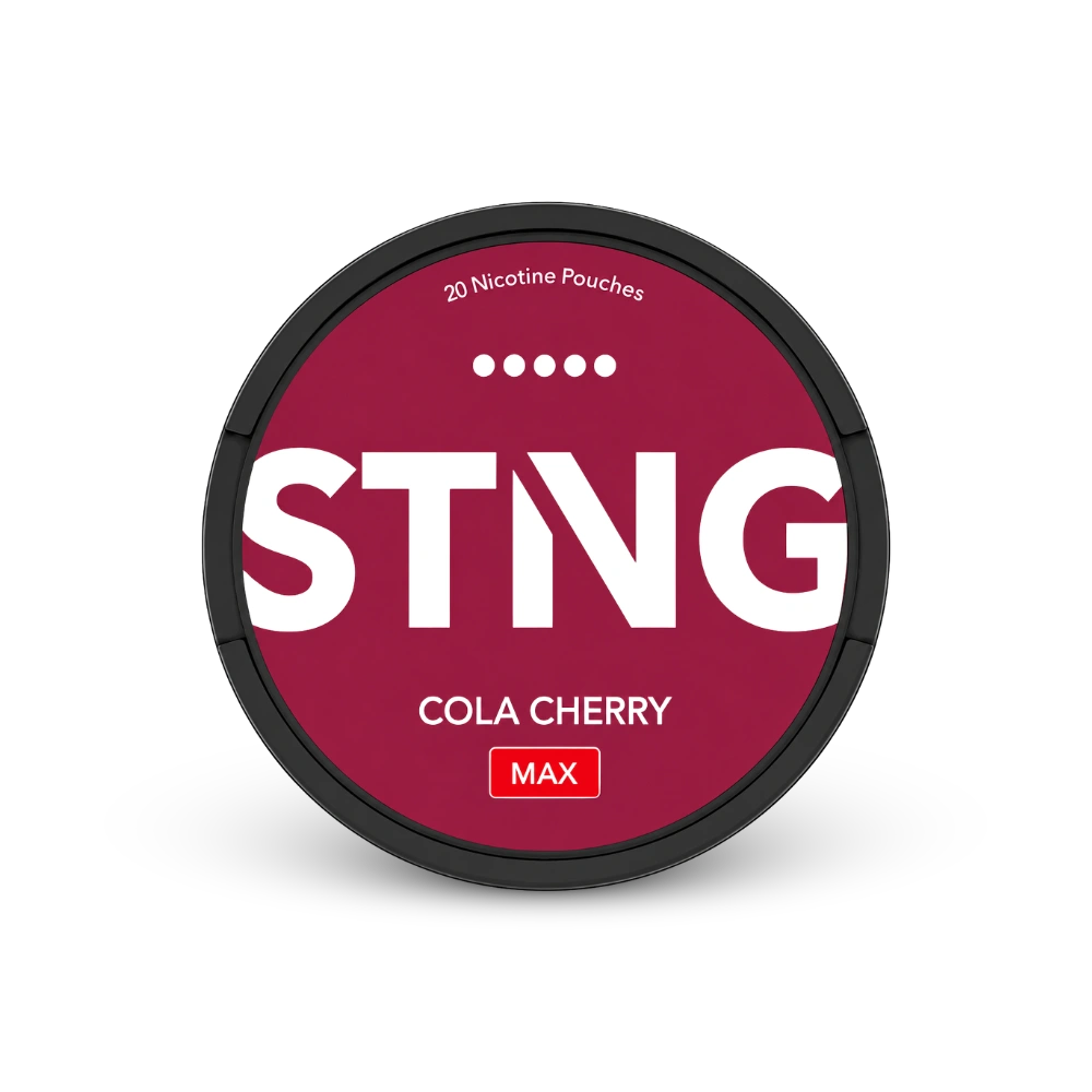 STNG Cola Cherry MAX – cutie de pernițe cu nicotină