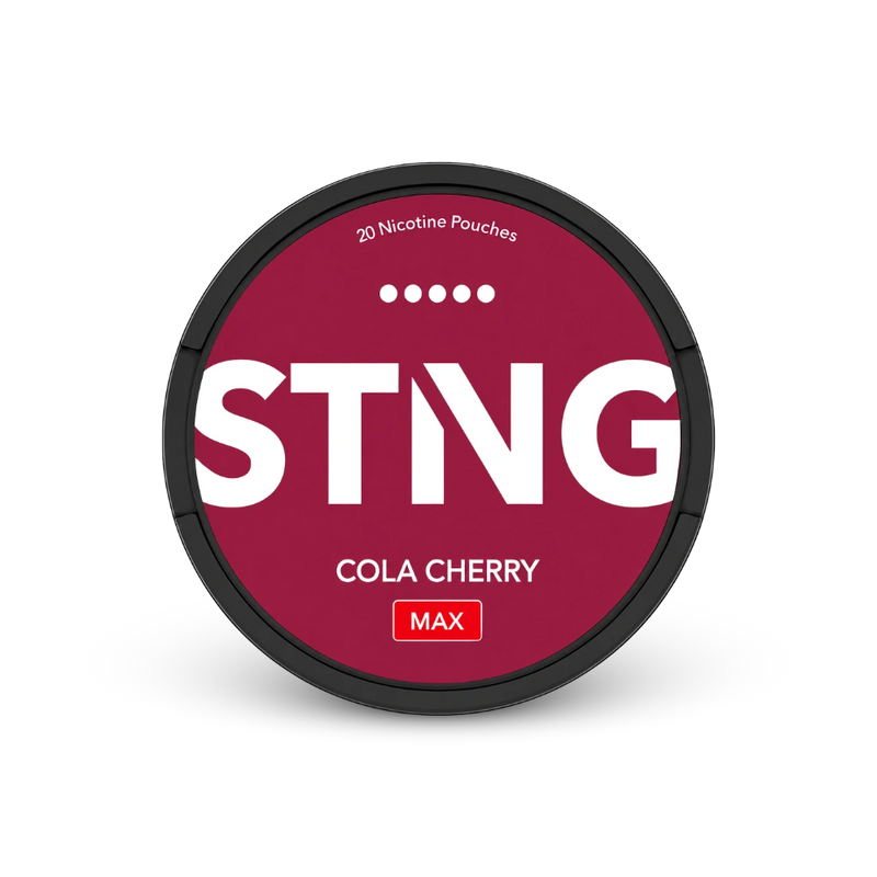 STNG Cola Cherry MAX – cutie de pernițe cu nicotină