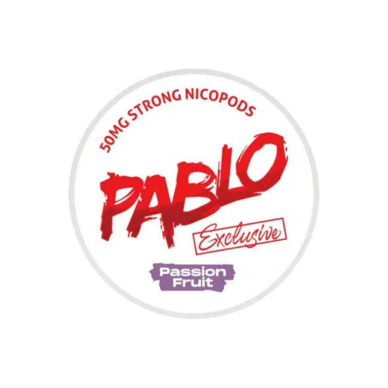 PABLO Exclusive Passion Fruit Strong – cutie de pungute de nicotină