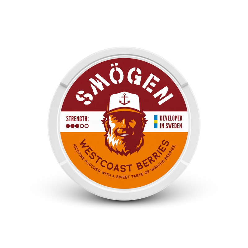 Smögen Westcoast Berries – cutie de pernuțe cu nicotină