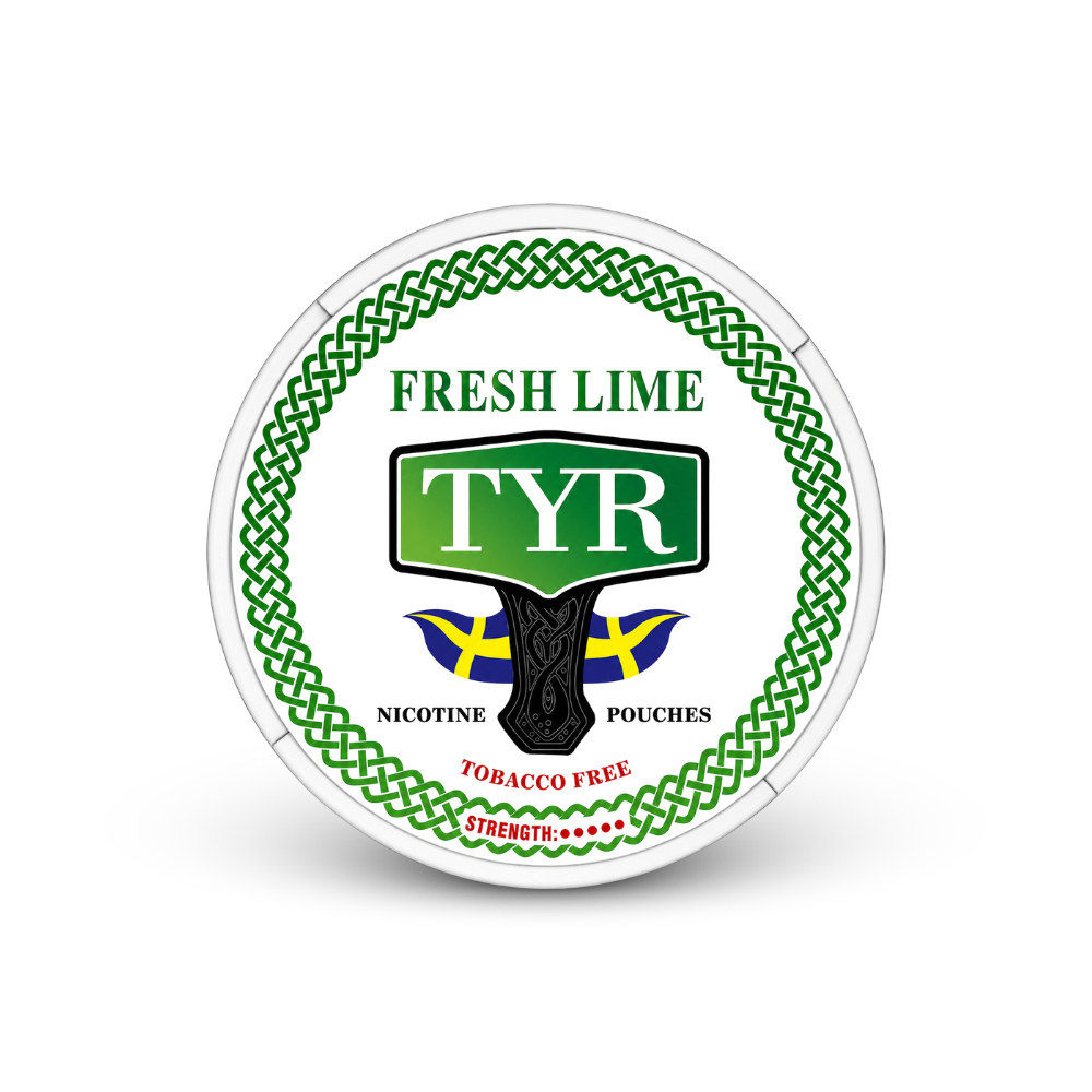 TYR Fresh Lime – cutie de pernuțe cu nicotină