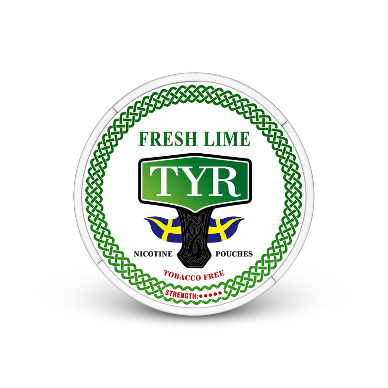 TYR Fresh Lime – cutie de pernuțe cu nicotină