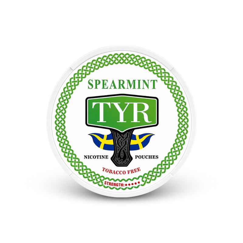 TYR SPEARMINT – cutie de pernuțe cu nicotină