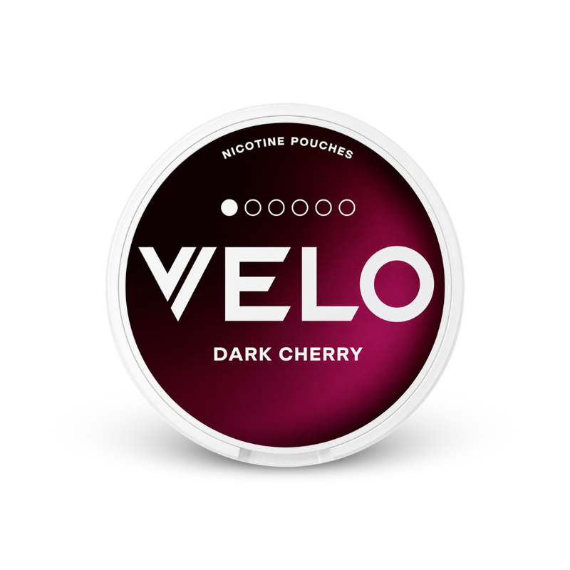VELO Dark Cherry Mini – cutie de pernuțe cu nicotină