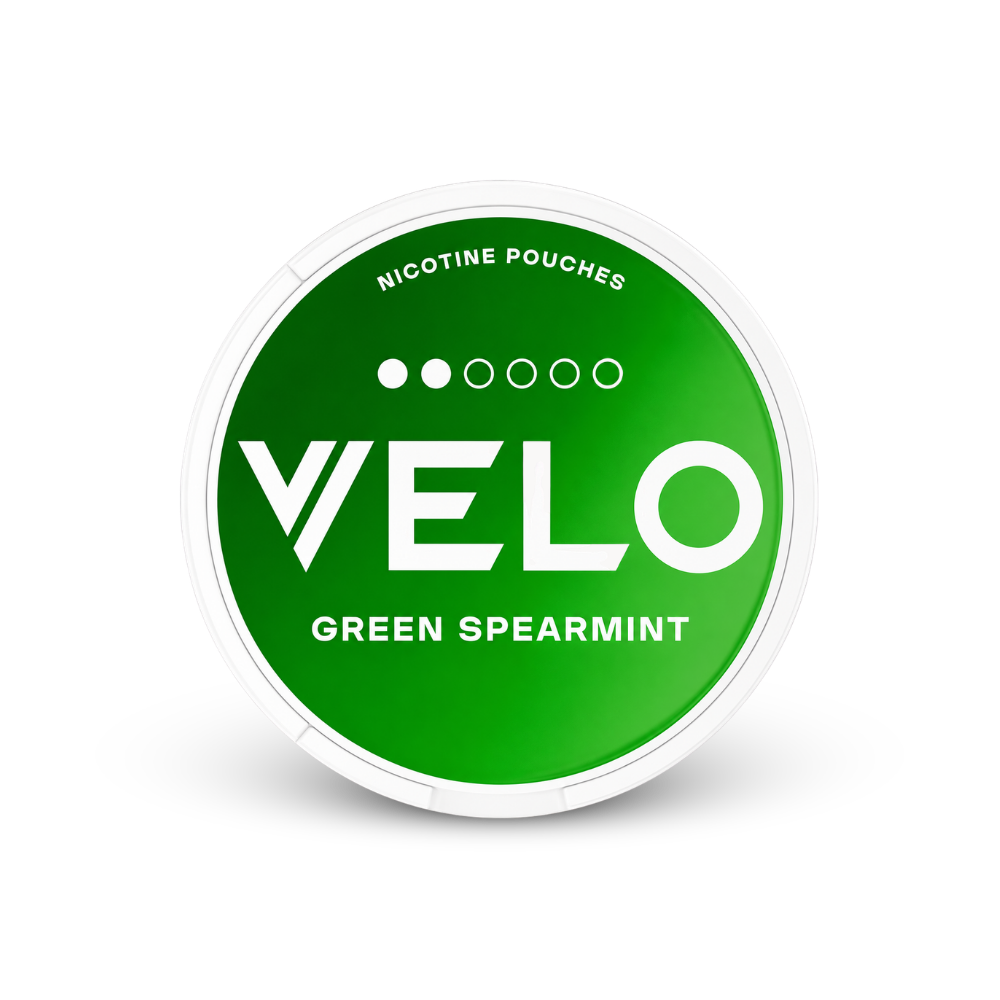 VELO Green Spearmint – cutie de pernuțe cu nicotină