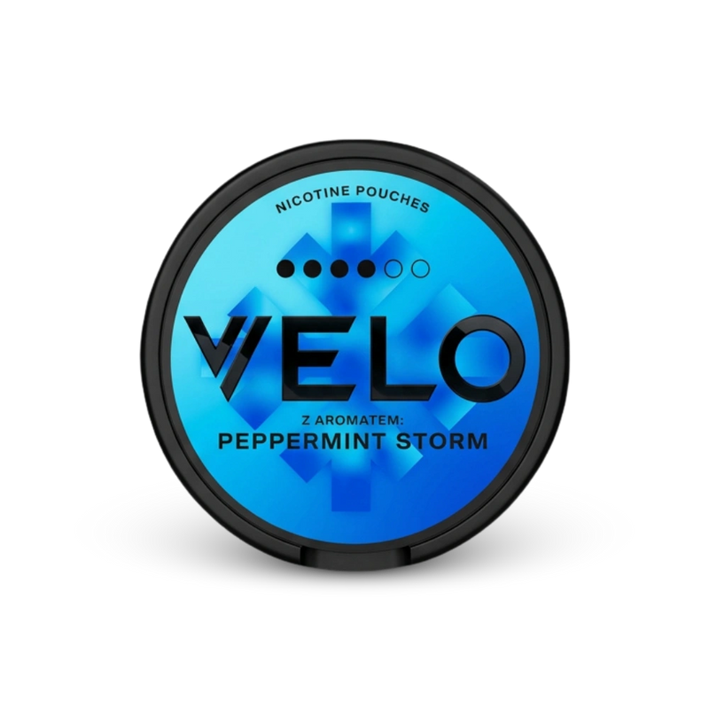 VELO Peppermint Storm – cutie de pernițe cu nicotină