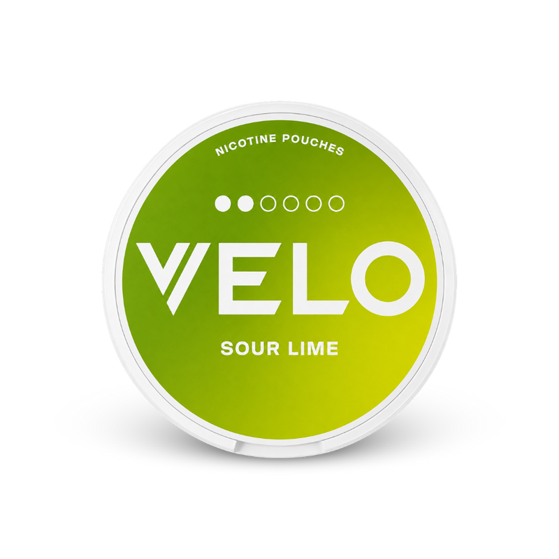 VELO Sour Lime Slim – cutie de pungi de nicotină