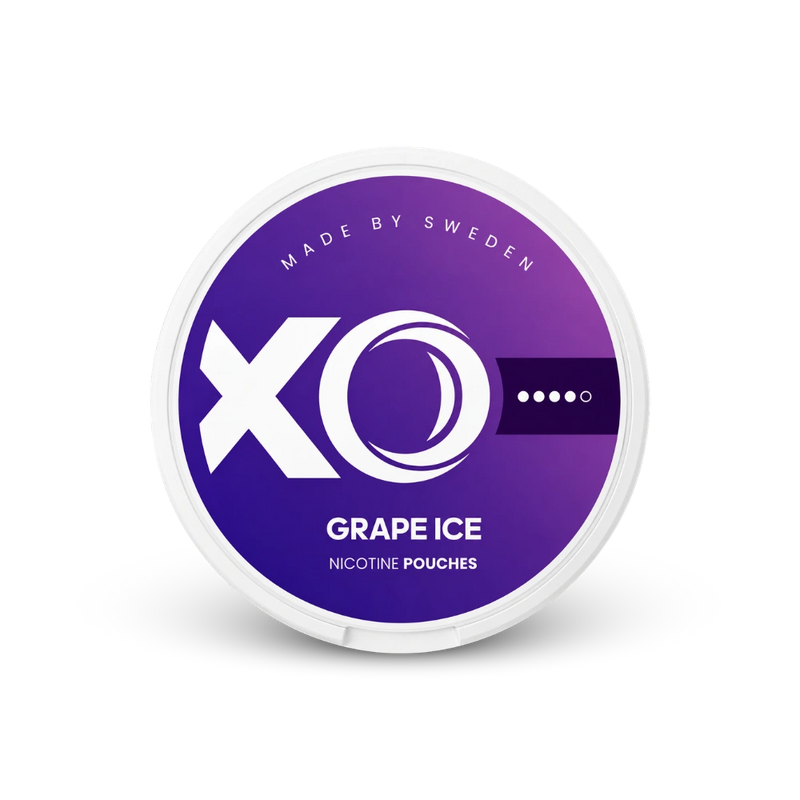 XO Grape Ice – cutie de pernuțe cu nicotină