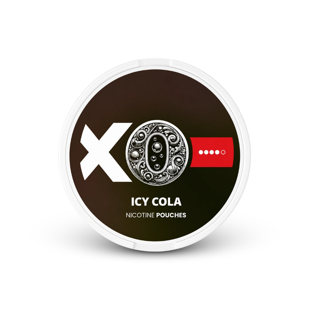 XO Icy Cola – cutie de pernuțe cu nicotină