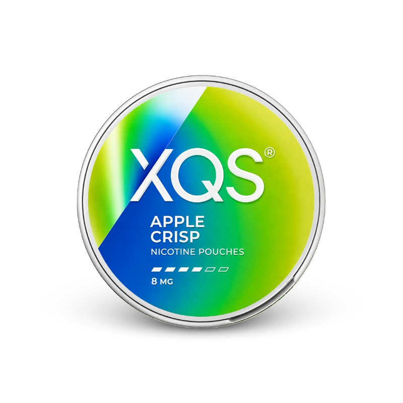 XQS Apple Crisp Slim Strong – cutie de pernuțe cu nicotină