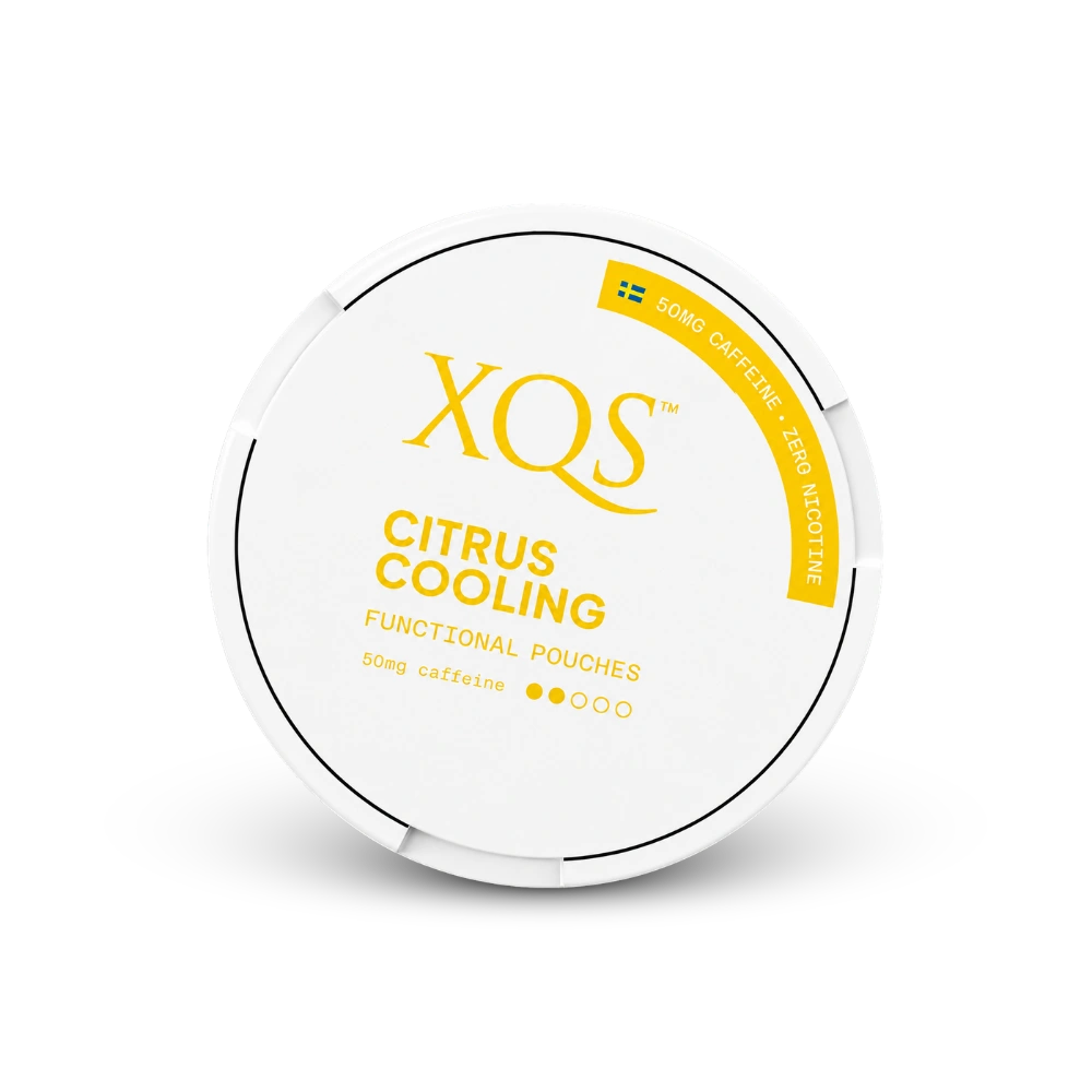 XQS Citrus Cooling Zero – cutie de pernuțe de nicotină