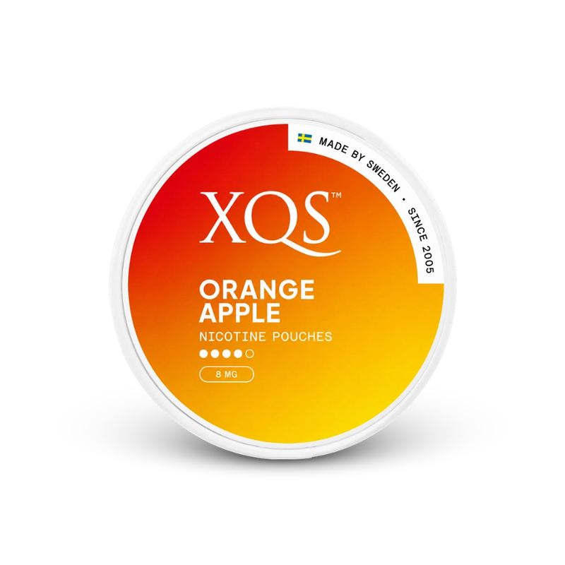 XQS Orange Apple Slim Strong – cutie de pernuțe cu nicotină