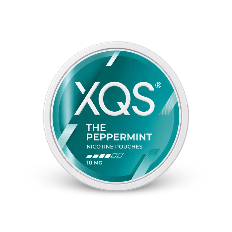 XQS The Peppermint 10mg – cutie de pungi de nicotină