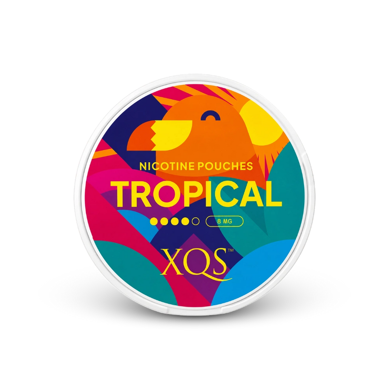 XQS Tropical Strong – cutie de saci de nicotină