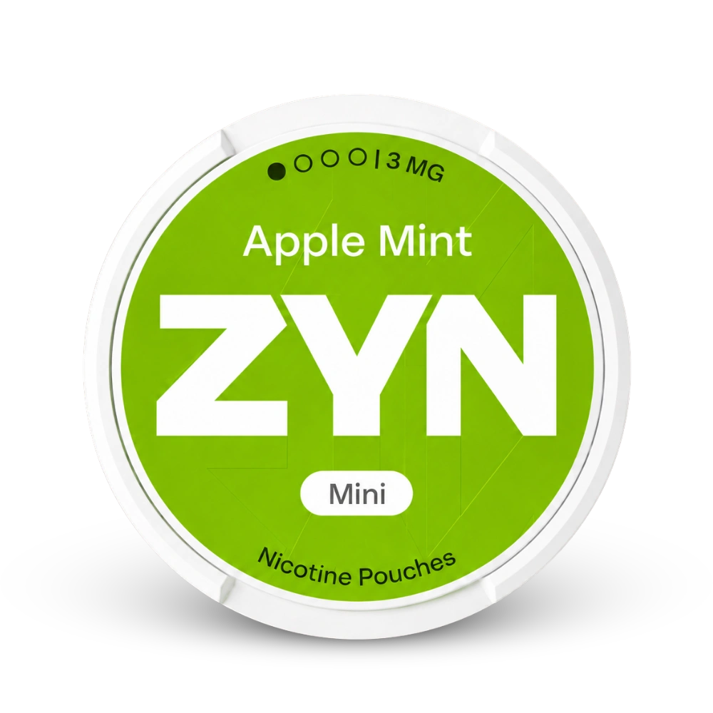 ZYN Apple Mint Mini 3mg – cutie de pernuțe de nicotină
