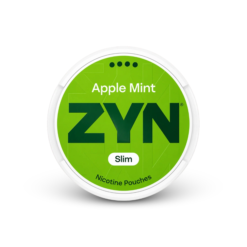 ZYN Apple Mint Slim S4 – cutie de pungute de nicotină