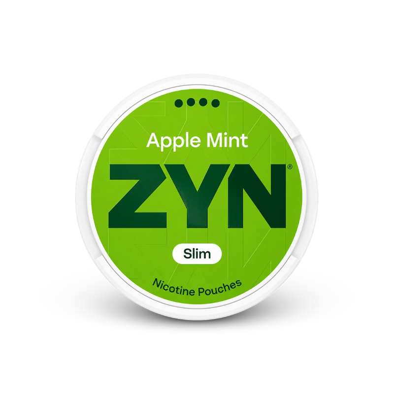 ZYN Apple Mint Slim S4 – cutie de pungute de nicotină