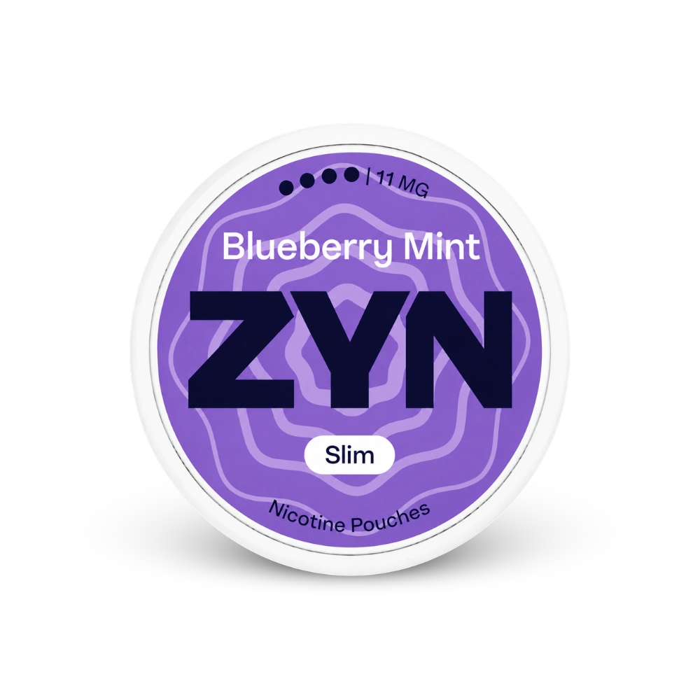 ZYN Blueberry Mint Slim S4 – cutie de pungute cu nicotină