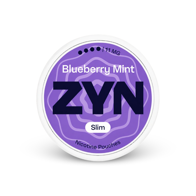 ZYN Blueberry Mint Slim S4 – cutie de pungute cu nicotină