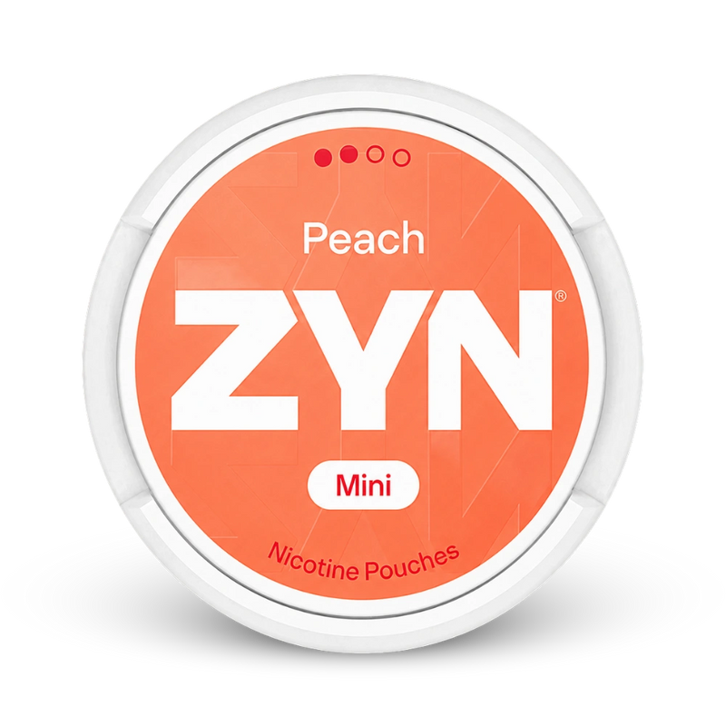 ZYN Peach Mini Normal – cutie de pungute cu nicotină