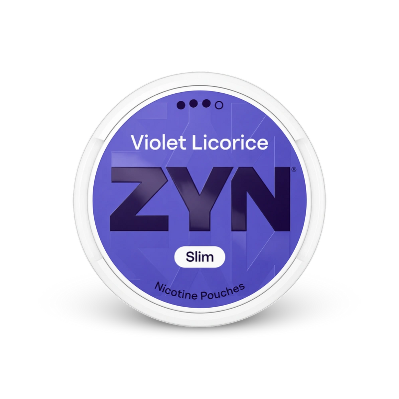 ZYN Violet Licorice Slim S3 – cutie de pernuțe de nicotină