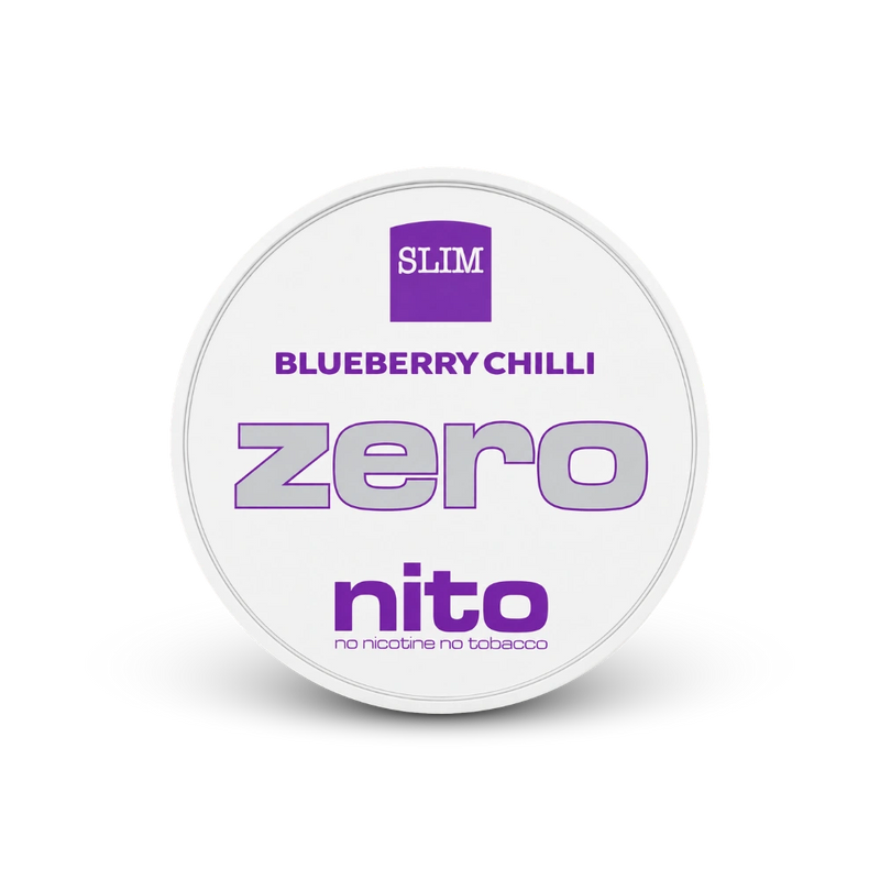 Zeronito Blueberry Chilli Slim – cutie de pliculețe cu nicotină