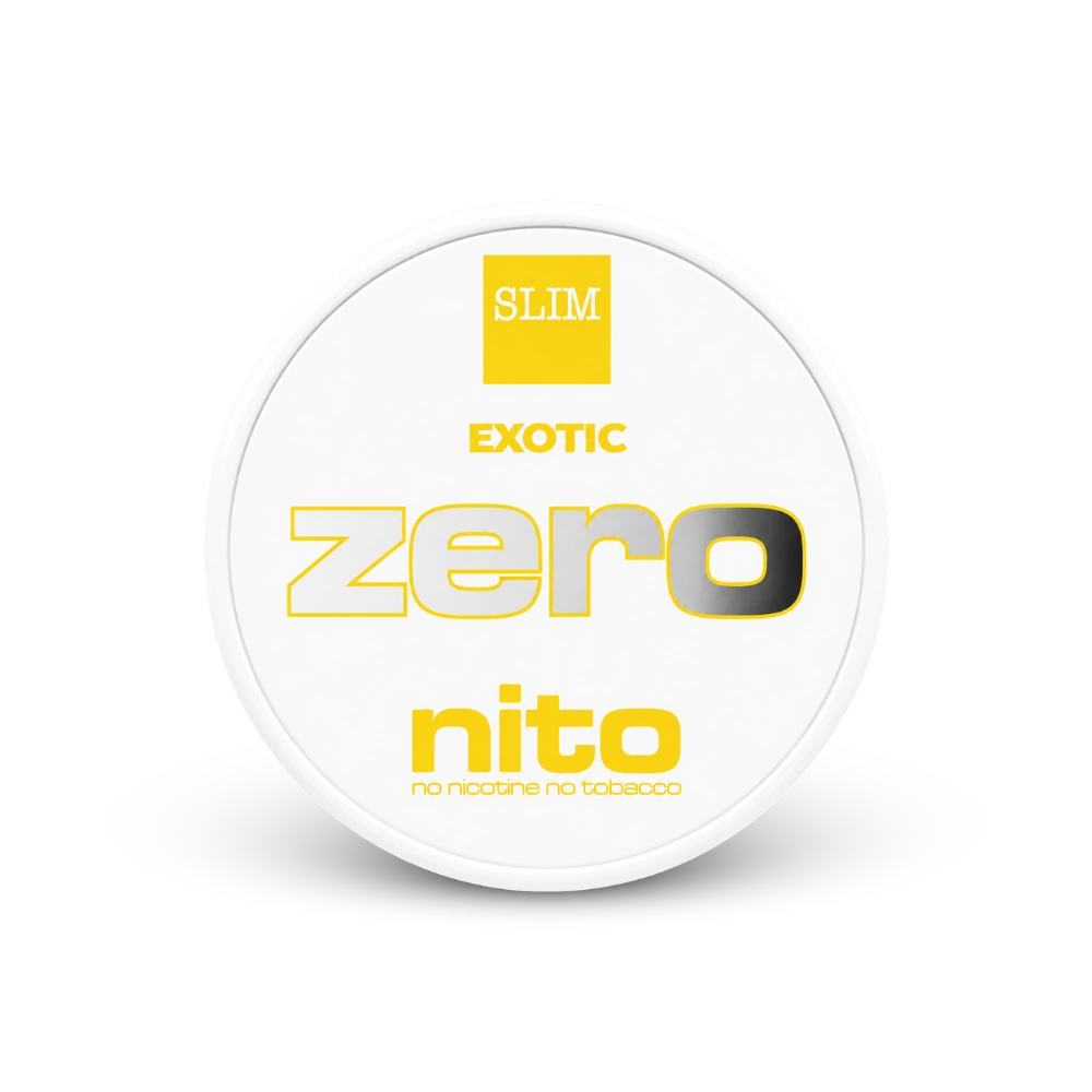 Zeronito Exotic Slim – cutie de plicuri de nicotină