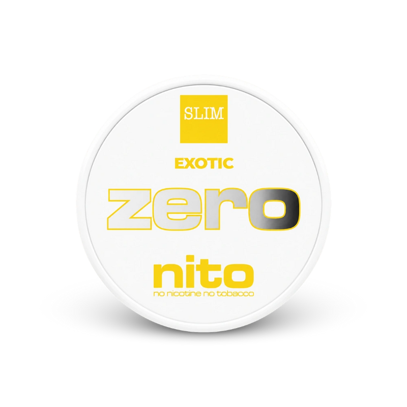 Zeronito Exotic Slim – cutie de plicuri de nicotină
