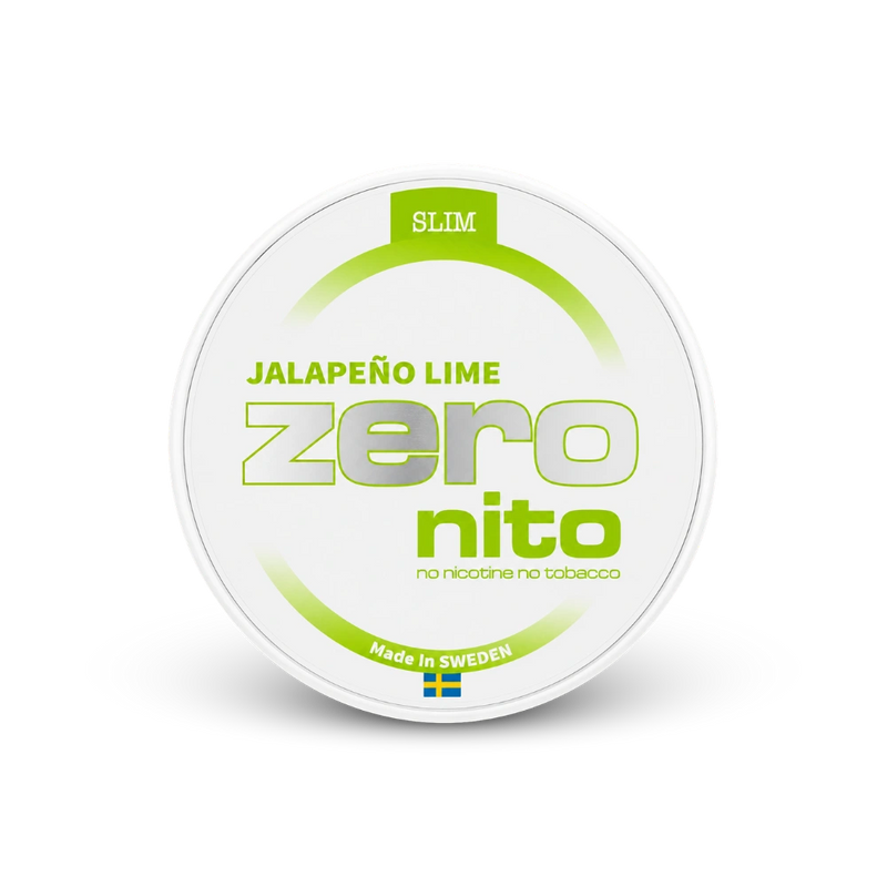 Zeronito Jalapeno Lime Slim – cutie de pernuțe de nicotină