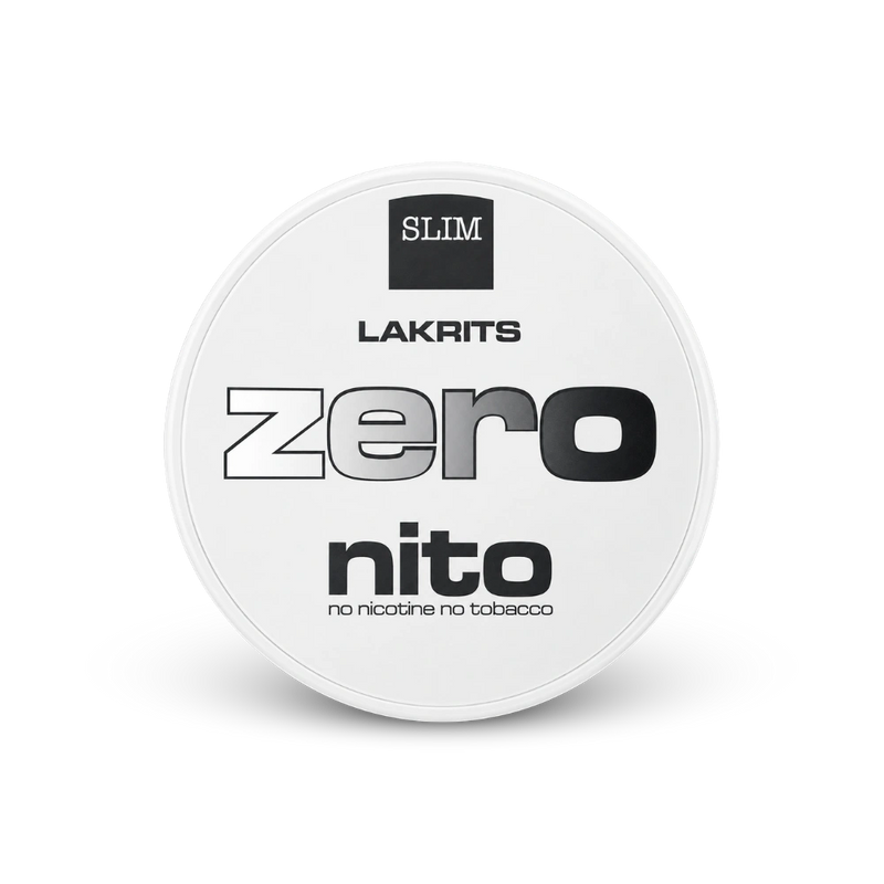 Zeronito Lakrits Slim – cutie de pernuțe cu nicotină