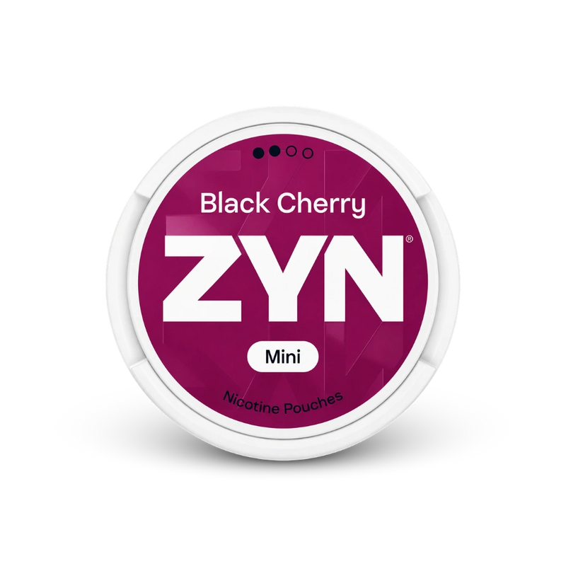 Zyn black cherry mini S2 – cutie de pungi de nicotină