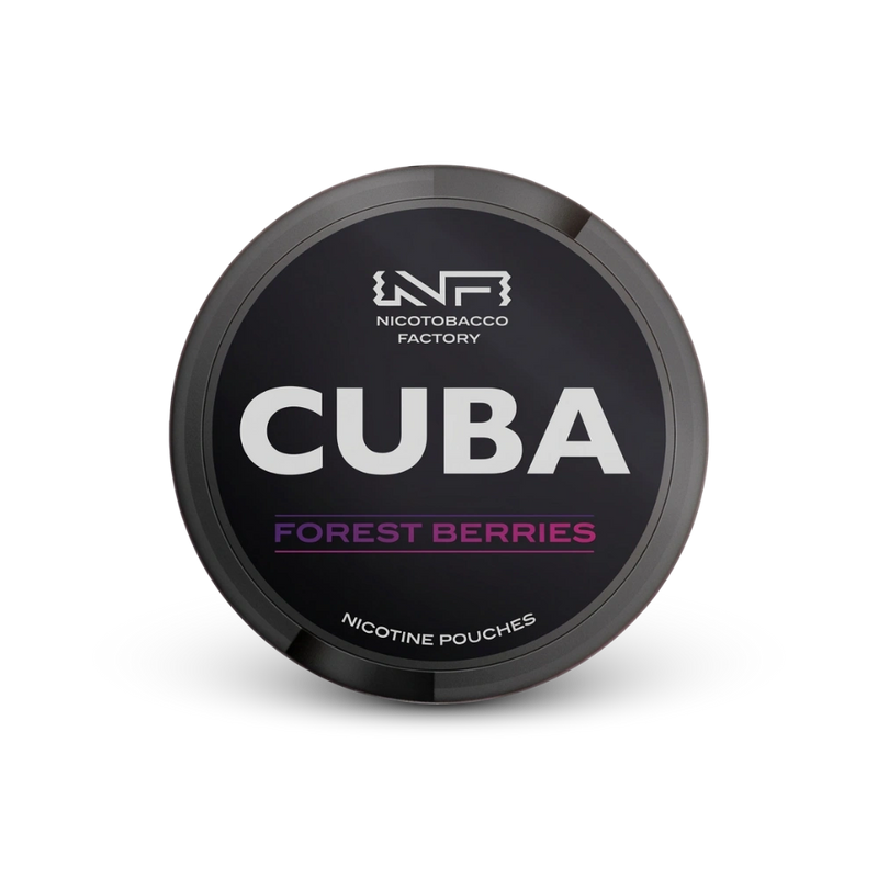 Cuba Black Forest Berries – cutie de pungute cu nicotină