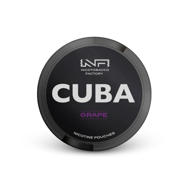 Cuba Black Grape – cutie de pernuțe cu nicotină
