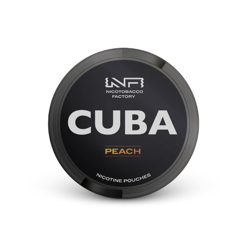 Cuba Black Peach – cutie de pernuțe cu nicotină