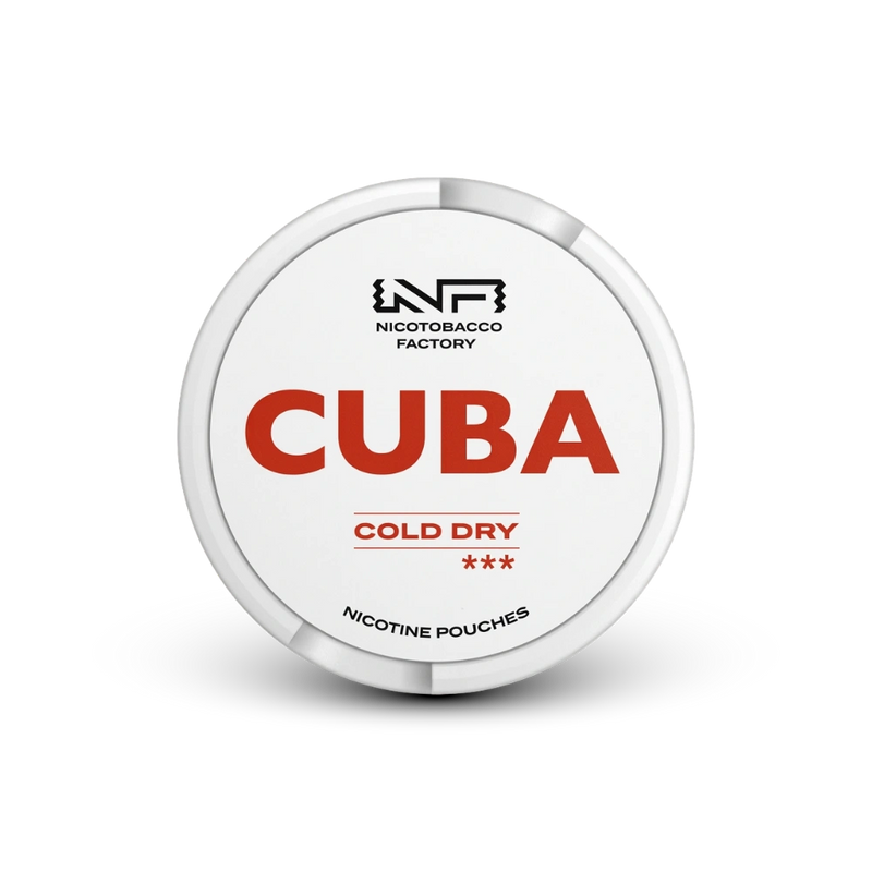 Cuba Cold Dry Medium – cutie de pernuțe cu nicotină