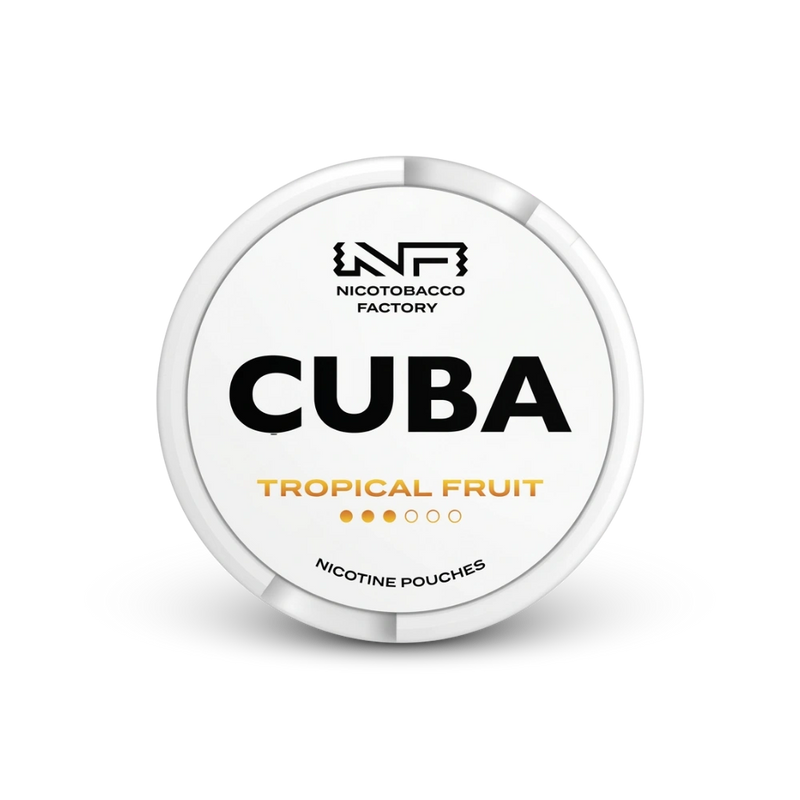 Cuba White Tropical Fruit – cutie de pungi de nicotină