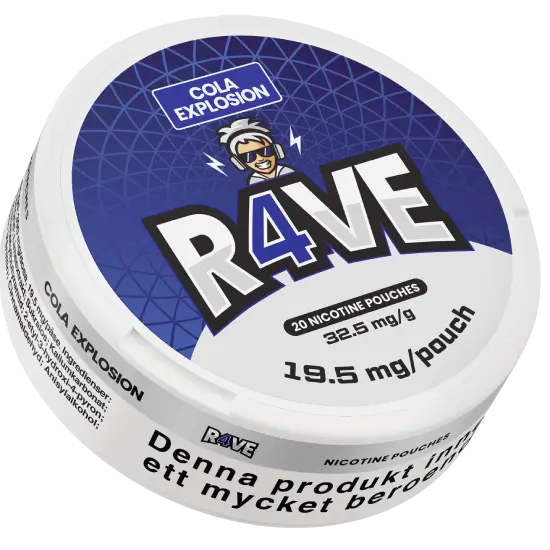 Explozie RAVE Cola 32,5mg