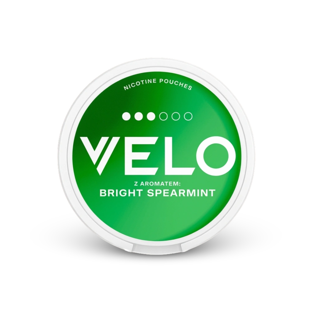 Velo Bright Spearmint – cutie de pungi cu nicotină