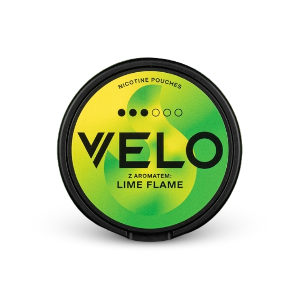 VELO Lime Flame – cutie de pungute de nicotină
