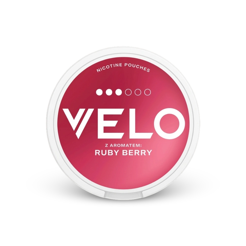 Velo Ruby Berry – cutie de pungute de nicotină