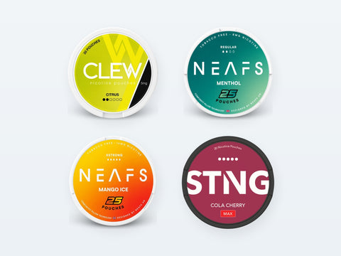 Cel mai puternic snus: branduri clasate după mg per pliculeț