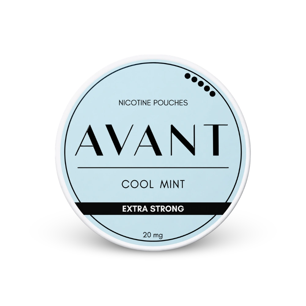 Avant Cool Mint Extra Strong – nicotine pouch can